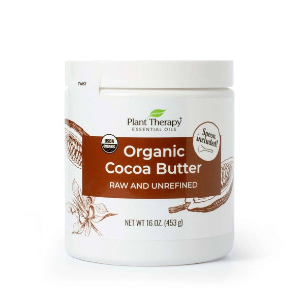 Organic Cocoa Butter 16 oz Jar