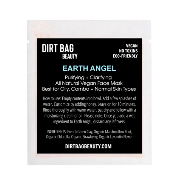 Vegan Facial Mask - Earth Angel Single use