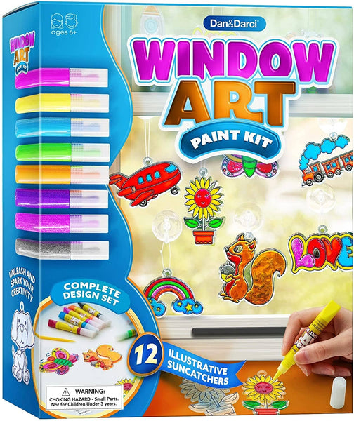 Window Art Paint Kit for Kids
