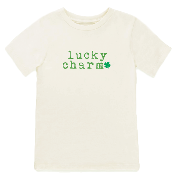 Lucky Charm Shamrock - Short Sleeve Tee - Green